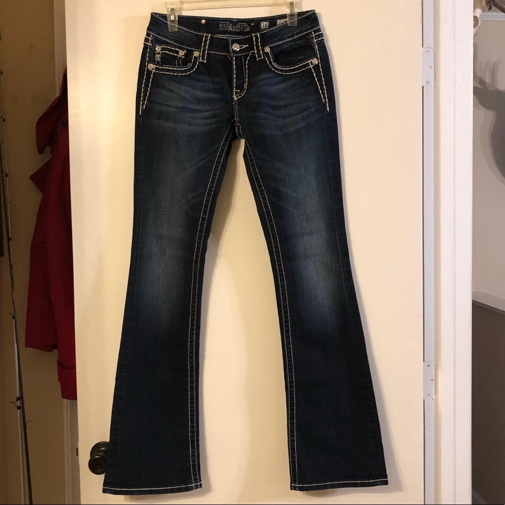 Miss Me boot cut jeans 28x34